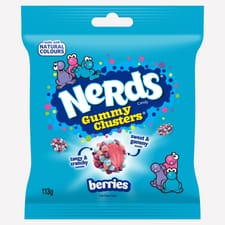 Nerds Berries Candy Gummy Clusters 113g