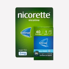 Nicorette Cools Icy Mint 2mg Nicotine Lozenges 40s