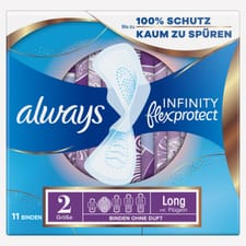 Always Infinity Long with wings Sanitary Towels 11 Pack