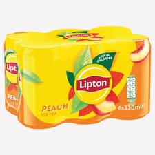 Lipton Ice Tea Peach Cans 6 x 330ml
