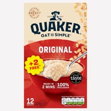Quaker Oat So Simple Original Sachets 12x27g