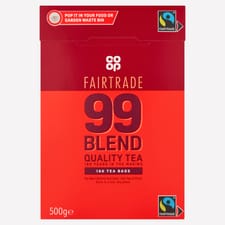 Co-op Fairtrade 99 Blend 160 Tea Bags 500g