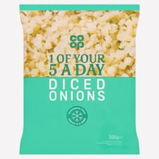 Co-op Diced Onions 500g