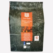 Co-op Fair Trade Instant Lighting Charcoal 2 Pack