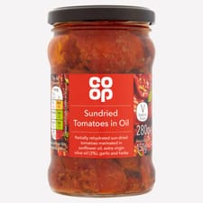 Co Op Sundried Tomatoes in Oil 280g