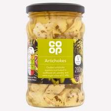 Co-op Artichokes in Sunflower Oil 280g