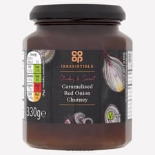 Co-op Irresistible Caramelised Red Onion Chutney 330g