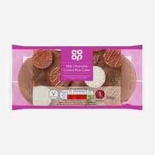 Co-op Rice & Easy Milk Chocolate Rice Cakes 100g