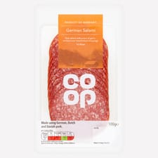 Co-op German Salami 10 Slices 100g