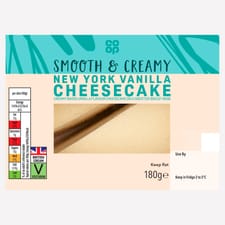 Co-op Vanilla Cheesecake Slices 2 x 90g