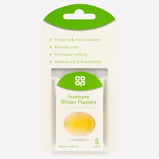 Co-op 5 Footcare Blister Plasters