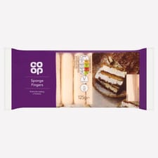 Co-op Sponge Fingers 125g