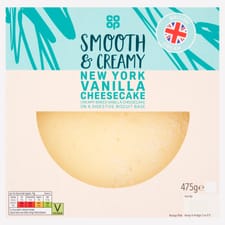 Co-op Vanilla Cheesecake 475g