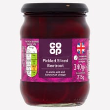 Co-op Pickled Sliced Beetroot 340g