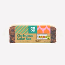 Co-op Christmas Cake Bar 400g