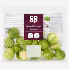Co-op Peeled Brussels Sprouts 200g
