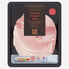 Co-op Irresistible Outdoor Bred Wiltshire Cooked Ham 120g