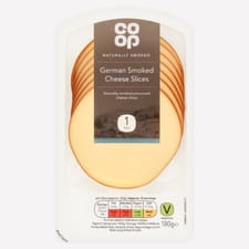 Co-op German Smoked Cheese Slices 180g