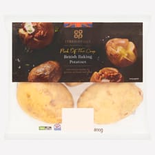 Co-op Irresistible British Baking Potatoes 800g