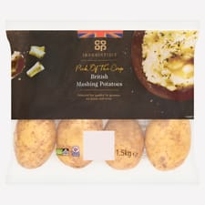 Co-op Irresistible British Mashing Potatoes 1.5kg