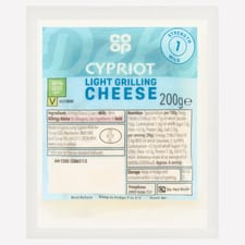 Co-op Cypriot Lighter Grilling Cheese 200g