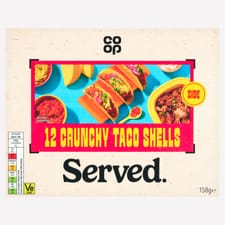 Co-op Taco Shells 158g