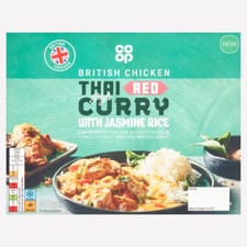 Co-op Thai Red Curry With Jasmine Rice 400g