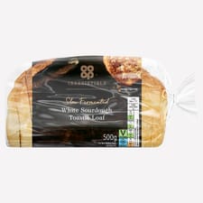 Co-op Irresistible White Sourdough Toastie Loaf 500g