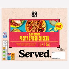Co-op Slow Cooked Mexican Style Chicken Thighs 435g