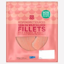 Co-op 4 Wild Salmon Fillet 500g