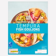 Co-op Battered Fish Goujons 300g