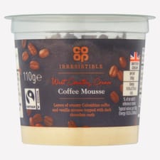 Co-op Irresistible Coffee Mousse 110g