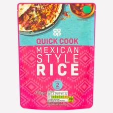 Co-op Mexican Microwave Rice 250g
