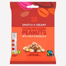 Co-op Chocolate Coated Peanuts 150g