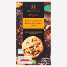 Co-op Irresistible All Butter Salted Caramel Cookies 200g