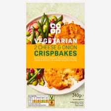 Co-op Cheese & Onion Crispbakes 240g