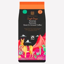 Co-op Irresistible Peruvian Roast & Ground Coffee 200g