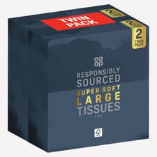 Co-op Large Facial Tissues 50 Sheets 2 Pack