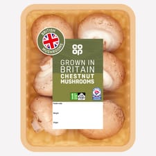 Co-op Chestnut Mushrooms 250g