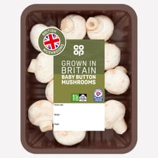 Co-op Baby Button Mushrooms 200g