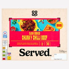 Co-op Chunky Beef Chilli 550g