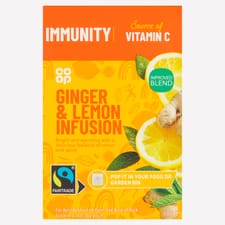 Co-op Lemon & Ginger Tea Bags 20 Pack