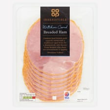 Co-op Irresistible Wiltshire Breaded Ham 180g