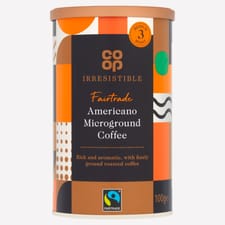 Co-op Irresistible Fairtrade Americano Microground Coffee 100g