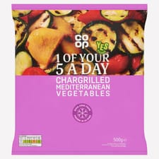 Co-op Frozen Mediterranean Veg 500g
