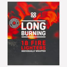 Co-op Individually Wrapped Firelighters 18 Pack