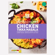 Co-op Chicken Tikka Masala & Rice 400g