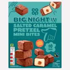 Co-op Salted Caramel Pretzel Bites 10x25ml