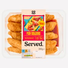 Co-op Sea Salt & Black Pepper Haddock Goujons 380g