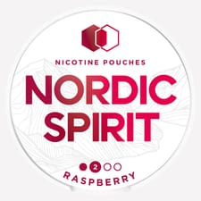 Nordic Spirit Raspberry Nicotine Pouches Regular 6mg